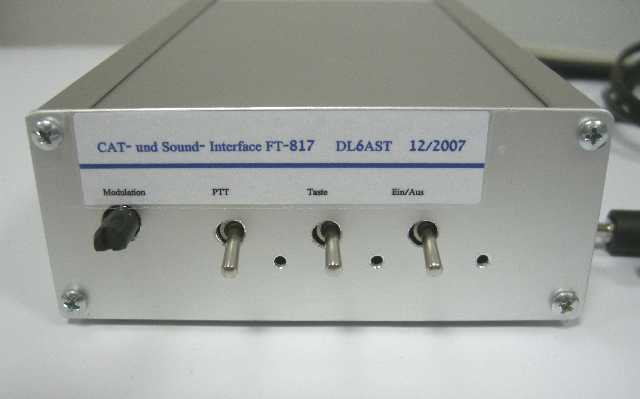 FT-817 - Interface - Frontansicht